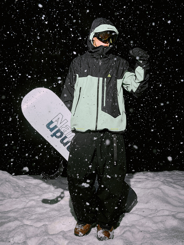 Grid 3L RECCO Insulated Snow Jacket - Men's | NANDN