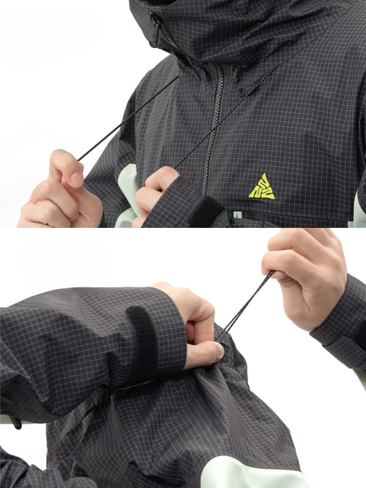 Grid 3L RECCO Insulated Snow Jacket - Men's | NANDN