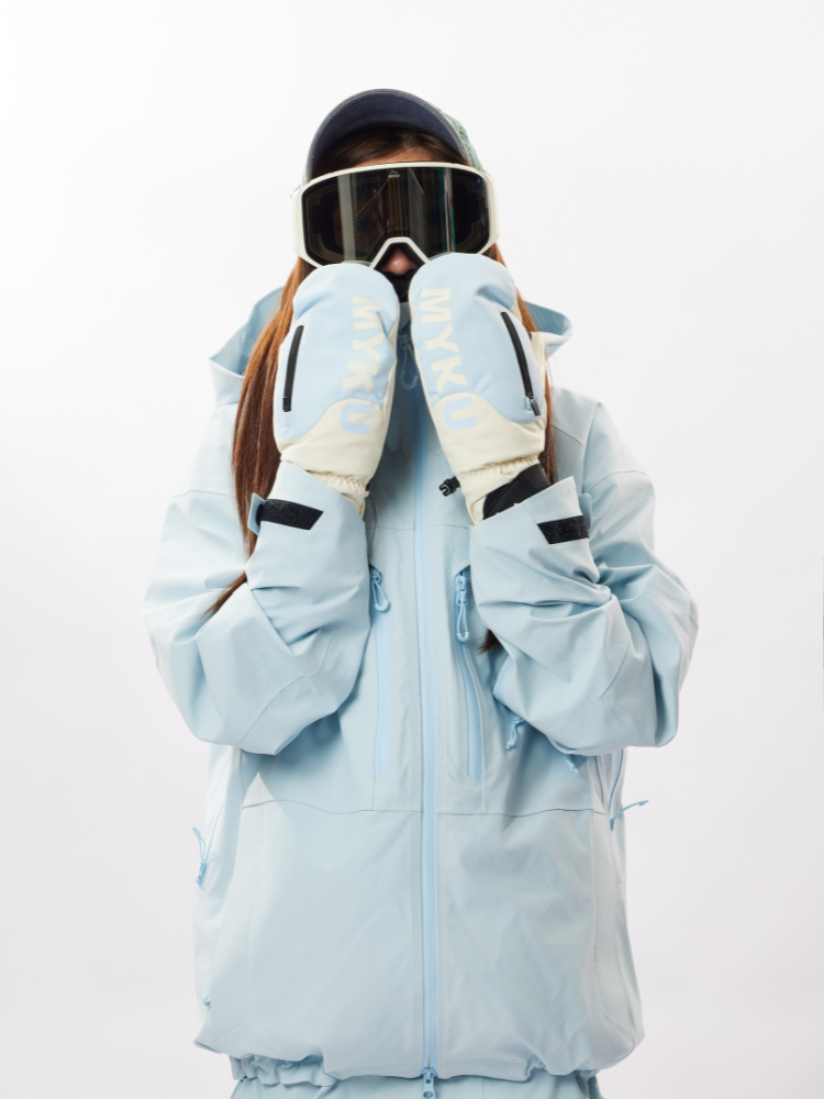 Wave Series Snow Mittens - Unisex | MYKU