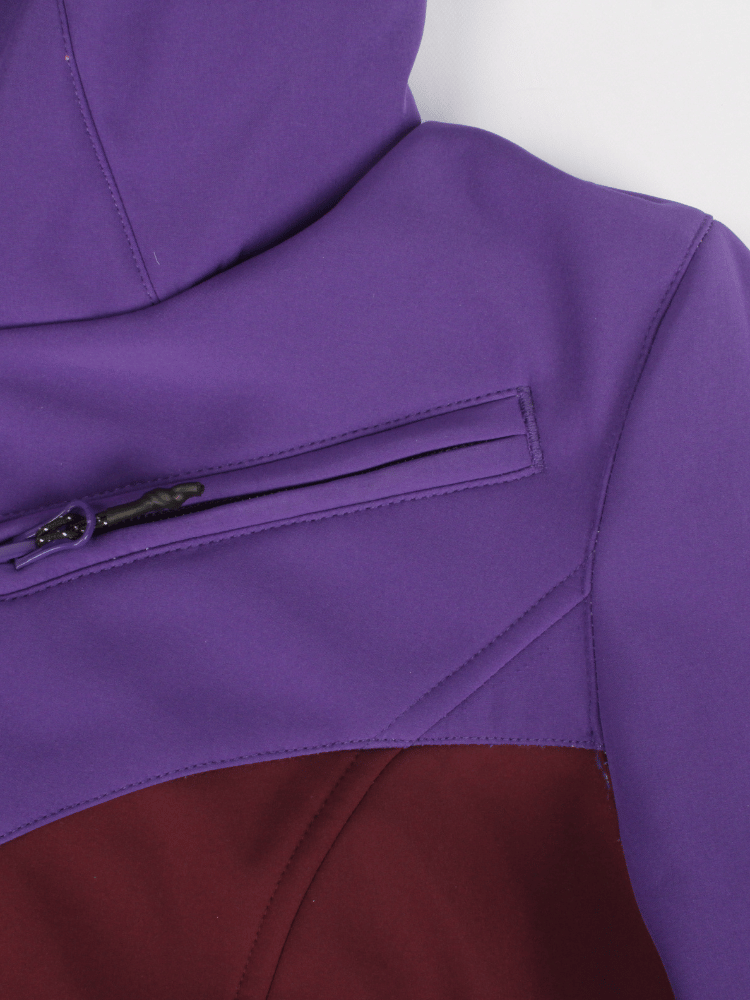 Violet Edge Slim Ski One-Piece – Women's | Gsou Snow