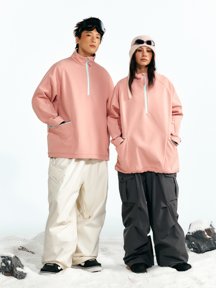 LITAN Half-Zip Fleece Snow Pullover - Women's
