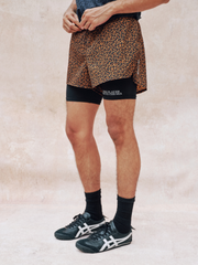 Leopard Print Running Shorts – Men's | ChillHang