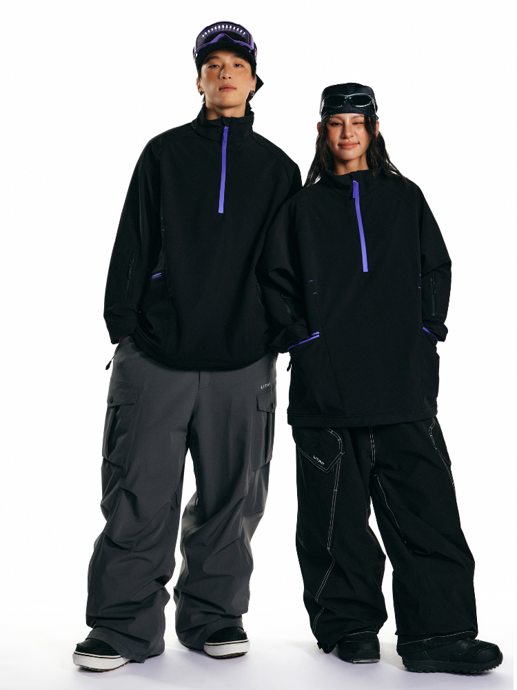 LITAN Half-Zip Fleece Snow Pullover - Women's