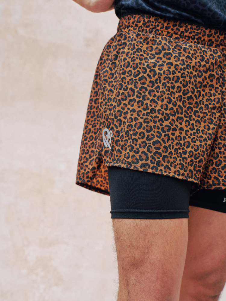 Leopard Print Running Shorts – Men's | ChillHang