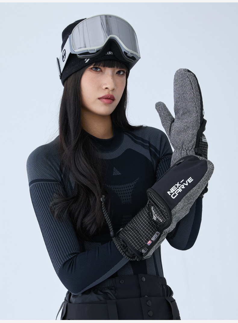 PrimaLoft Waterproof Protective Ski Mittens – Unisex | NANEND