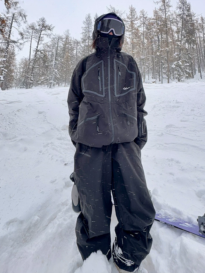 10K Waterproof 3L Snow Bib Pants – Unisex | NowInSnow