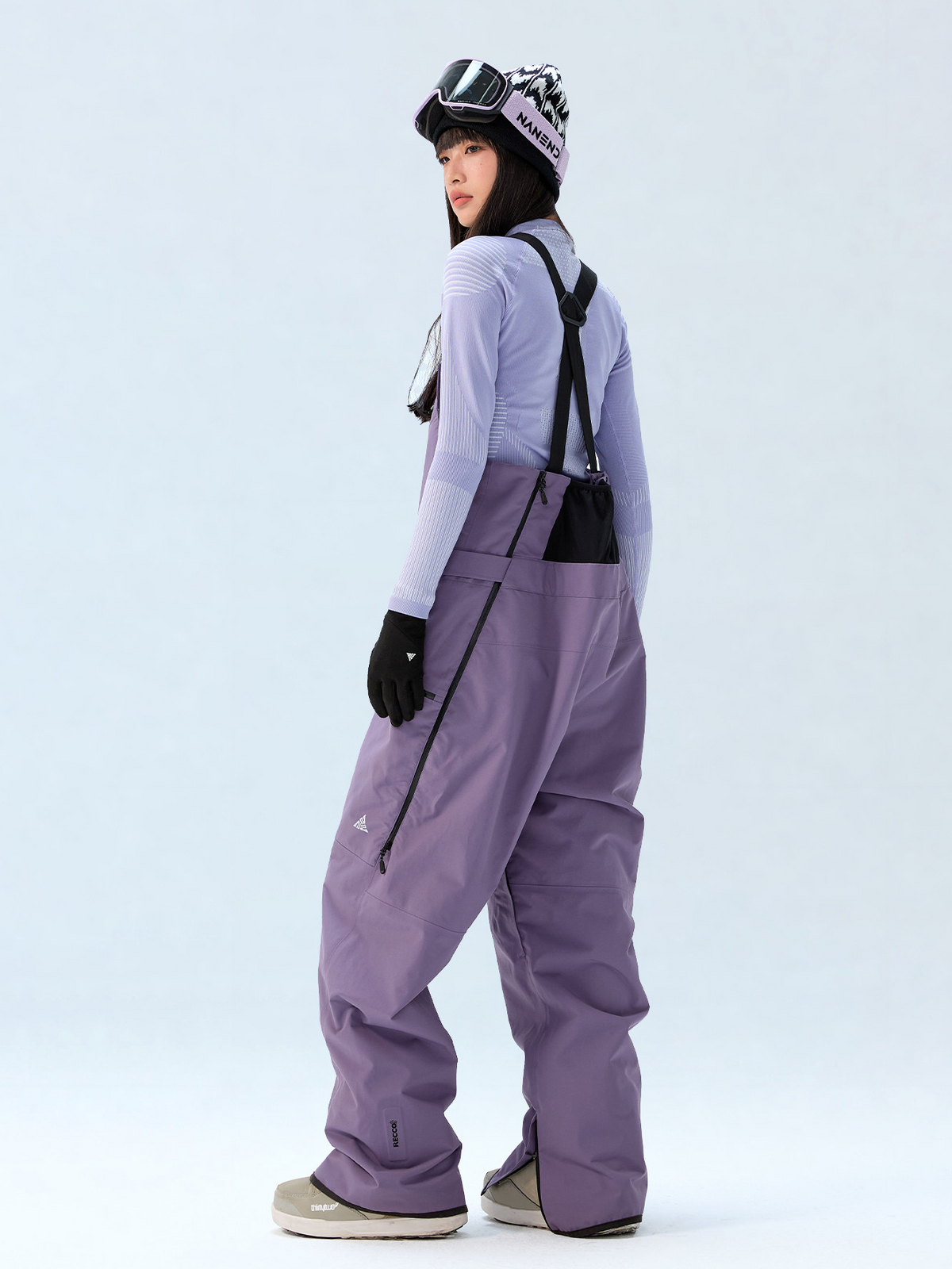 3L RECCO Insulated Ski Bib Pants – Unisex | NANEND