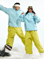 Bold Yellow 20K/25K Double-Layer Baggy Cargo Pants - Unisex | LITAN