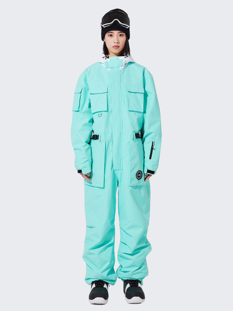 ARCTIC QUEEN Loose Fit Insulated Snow Jumpsuit - Unisex