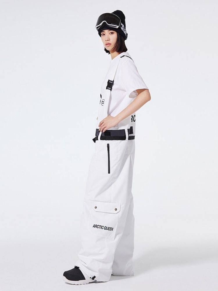 ARCTIC QUEEN Chic Baggy Ski Bibs - Unisex