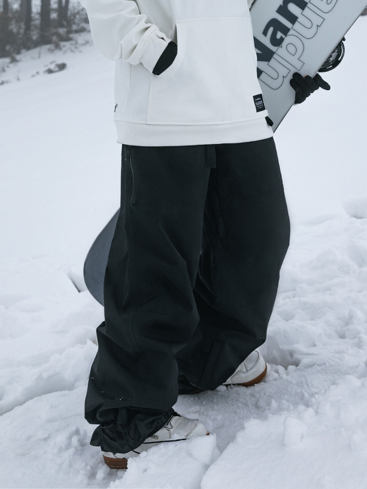 ReflectRide Loose Fit Snow Pants – Unisex | NANDN