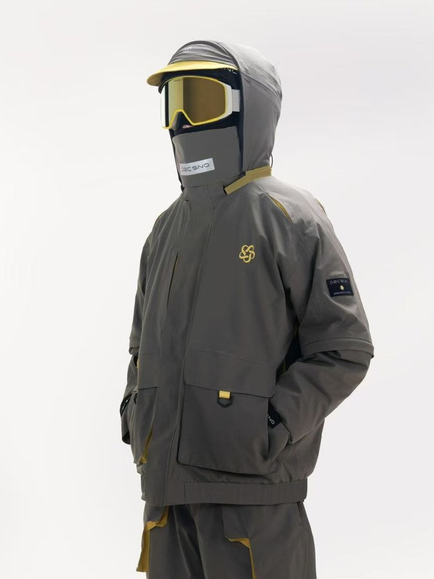 4-in-1 3L Waterproof Ski Jacket – Unisex | DØCSNO