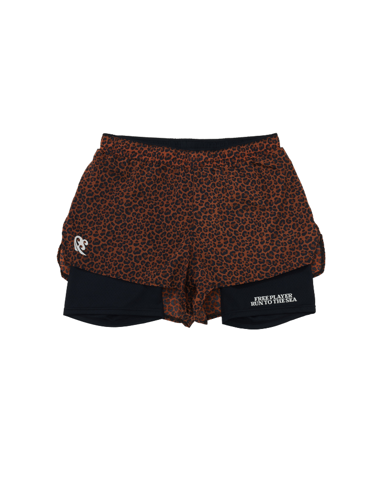 Leopard Print Running Shorts – Men's | ChillHang