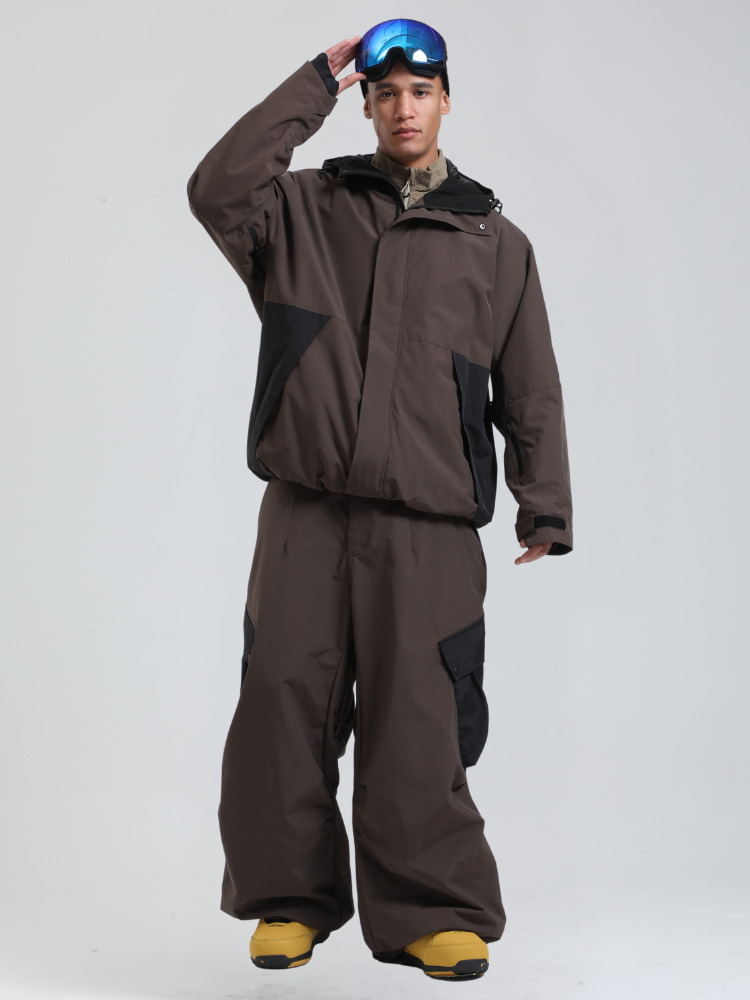 All-Mountain Baggy Snow Jacket - Men's | Gsou Snow