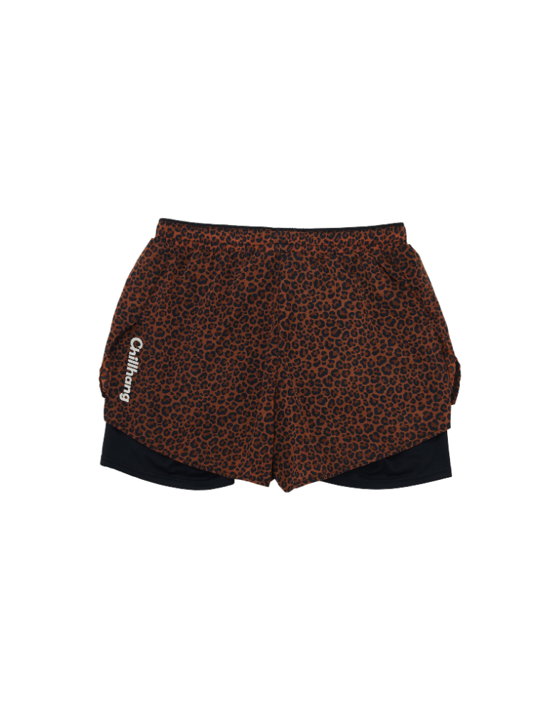 Leopard Print Running Shorts – Men's | ChillHang