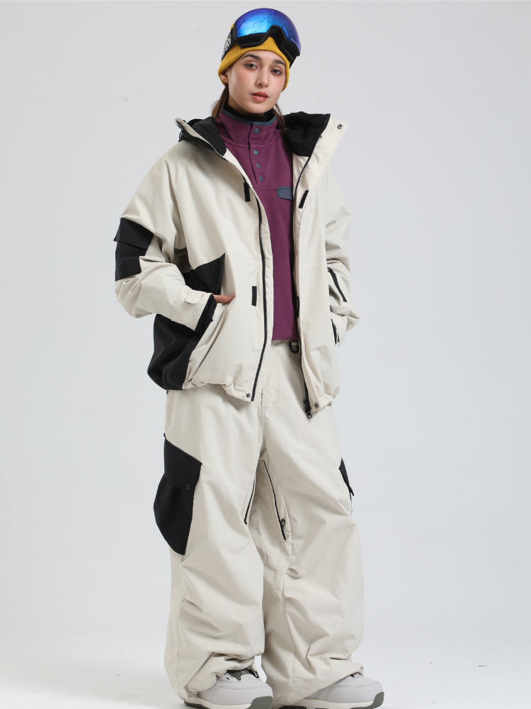 All-Mountain Baggy Snow Jacket - Women's| Gsou Snow