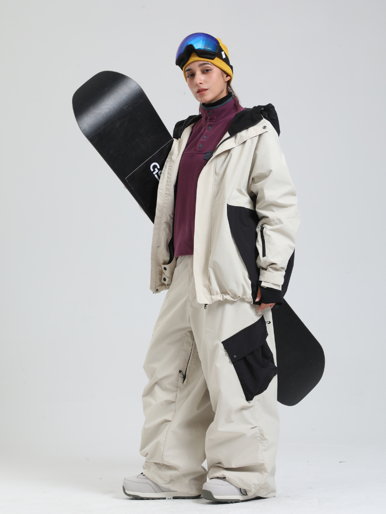All-Mountain Baggy Snow Jacket - Women's| Gsou Snow