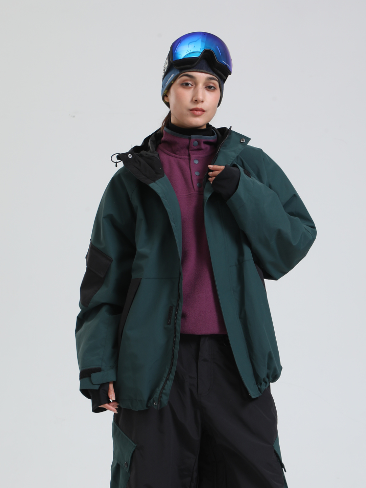All-Mountain Baggy Snow Jacket - Women's| Gsou Snow