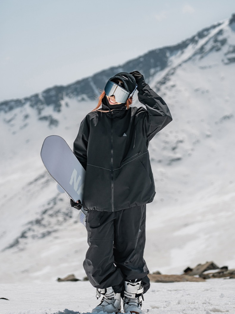 ReflectRide Loose Fit Snow Pants – Unisex | NANDN