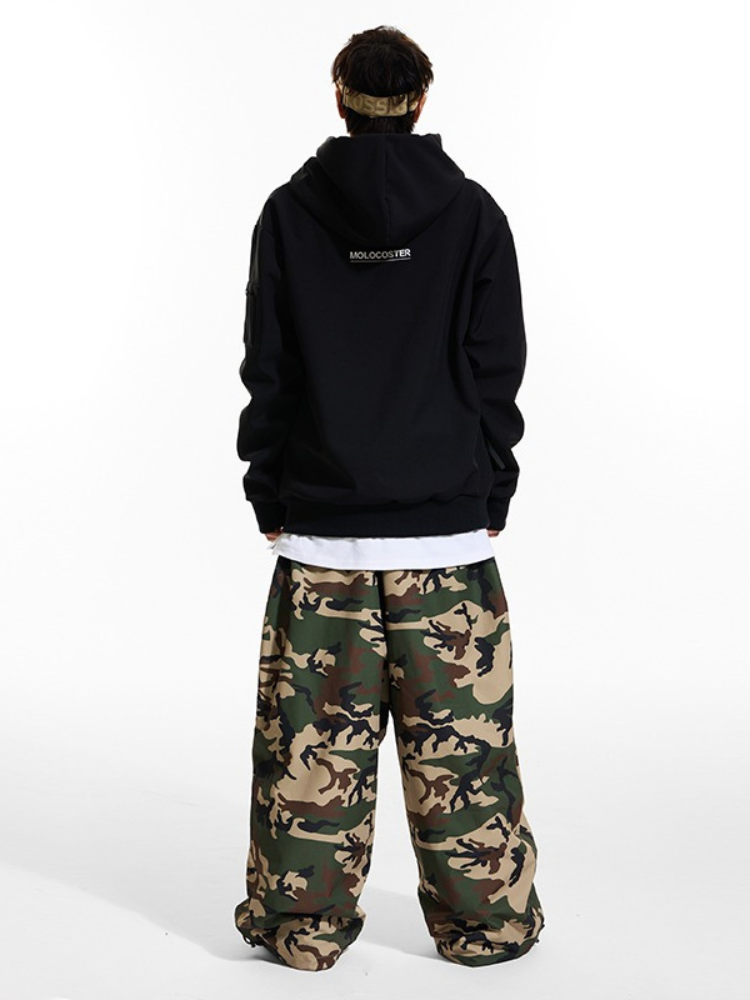 Molocoster Camouflage Baggy Snow Pants – Unisex