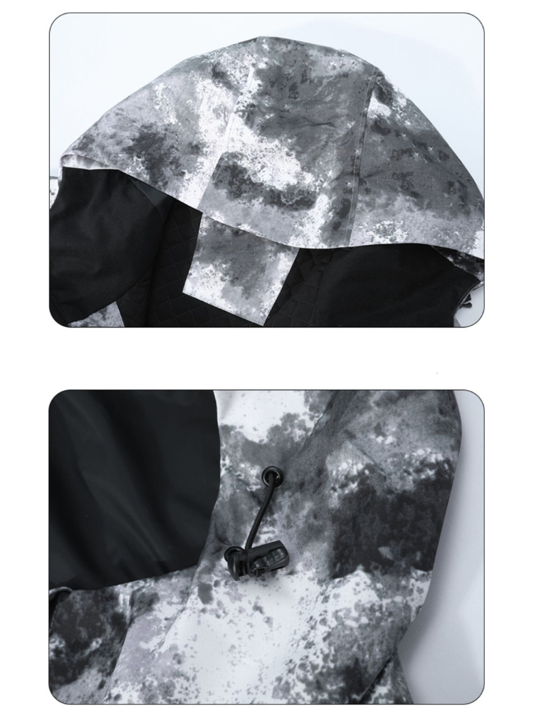 Retro Tie-Dye 15K Insulated Snow Suit – Unisex | Doorek