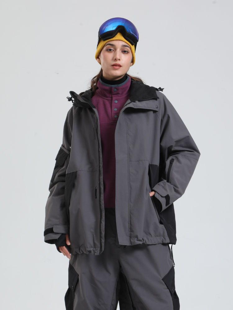 All-Mountain Baggy Snow Jacket - Women's| Gsou Snow