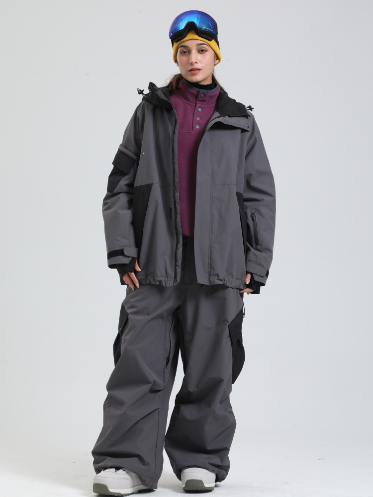 All-Mountain Baggy Snow Jacket - Women's| Gsou Snow