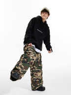 Camouflage Baggy Snow Pants – Unisex | Molocoster