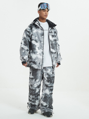 Retro Tie-Dye 15K Insulated Snow Suit – Unisex | Doorek