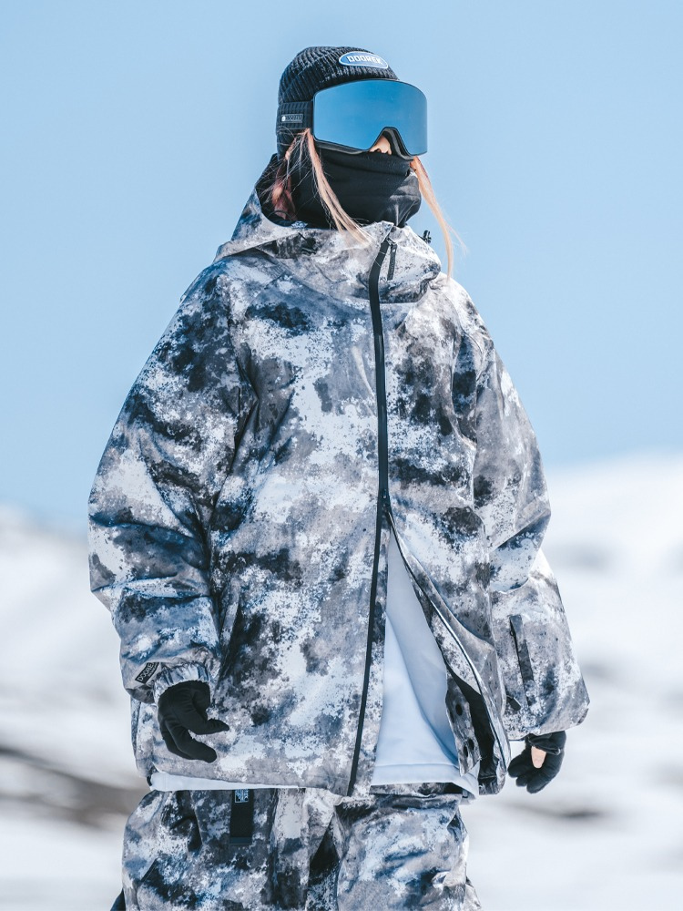 Retro Tie-Dye 15K Insulated Snow Suit – Unisex | Doorek