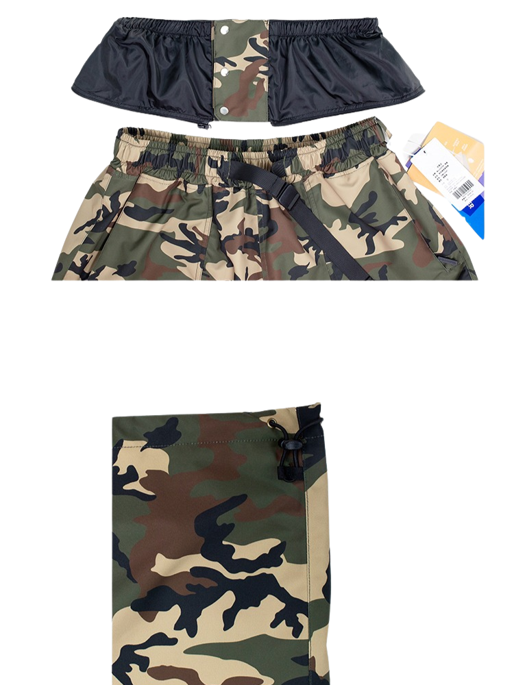Molocoster Camouflage Baggy Snow Pants – Unisex