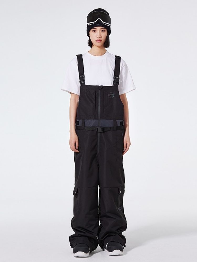 ARCTIC QUEEN Chic Baggy Ski Bibs - Unisex
