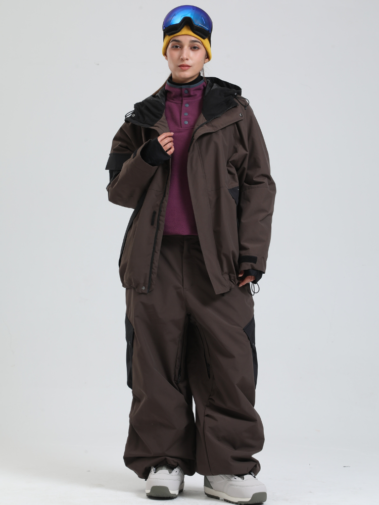 All-Mountain Baggy Snow Jacket - Women's| Gsou Snow