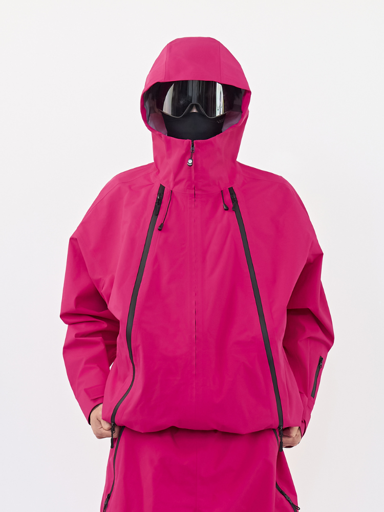 GlideFlow Baggy Shell Ski Jacket – Unisex | Doorek