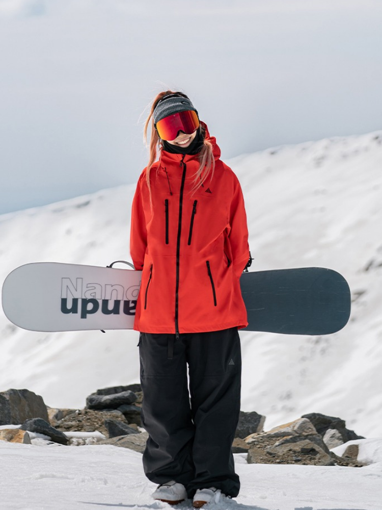 ReflectRide Loose Fit Snow Pants – Unisex | NANDN