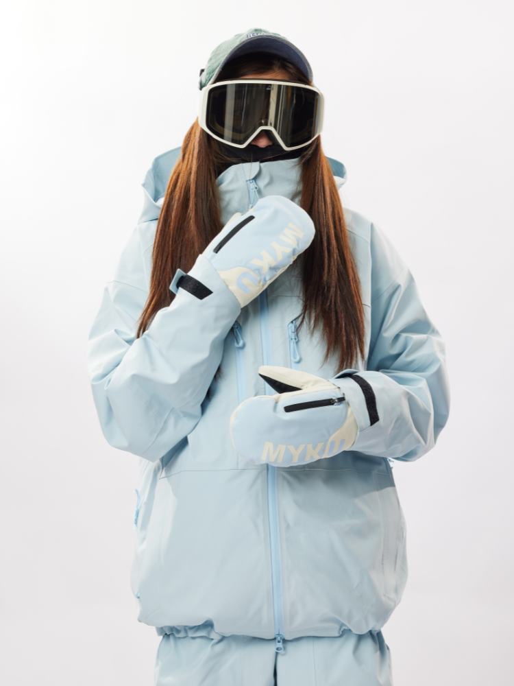 Wave Series Snow Mittens - Unisex | MYKU