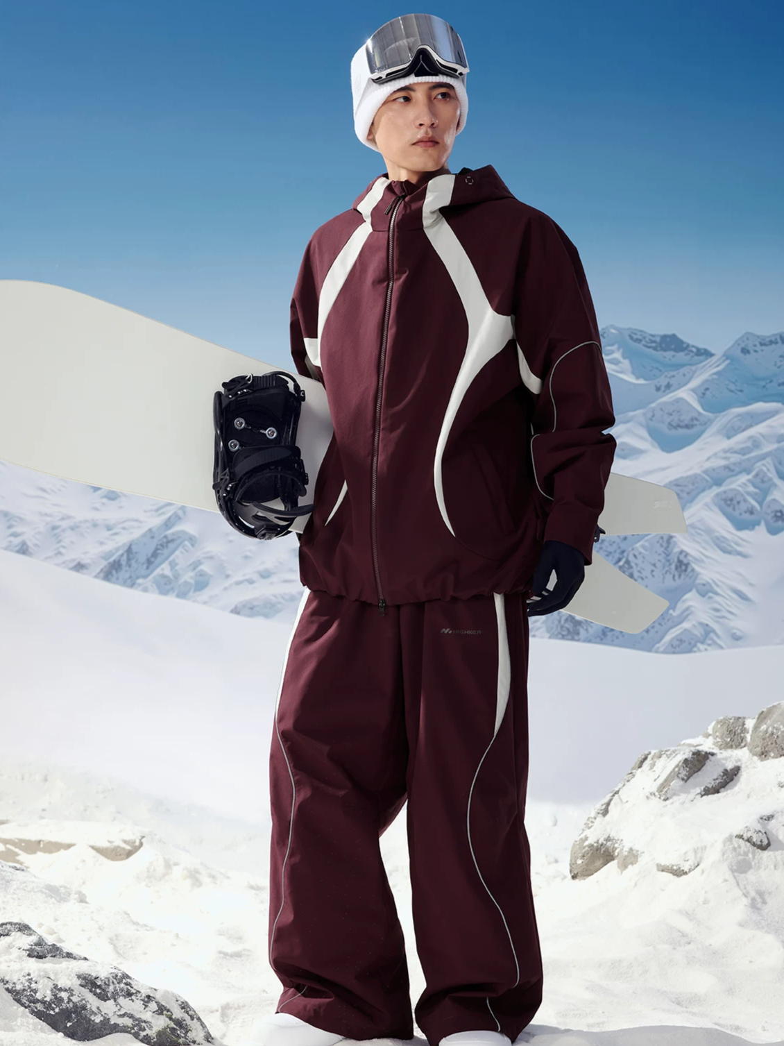 Pulse 3L Insulated Baggy Ski Pants – Unisex | High Experience