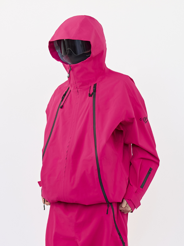 GlideFlow Baggy Shell Ski Jacket – Unisex | Doorek