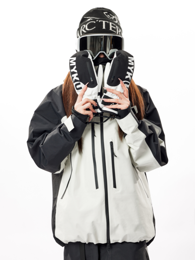 Wave Series Snow Mittens - Unisex | MYKU