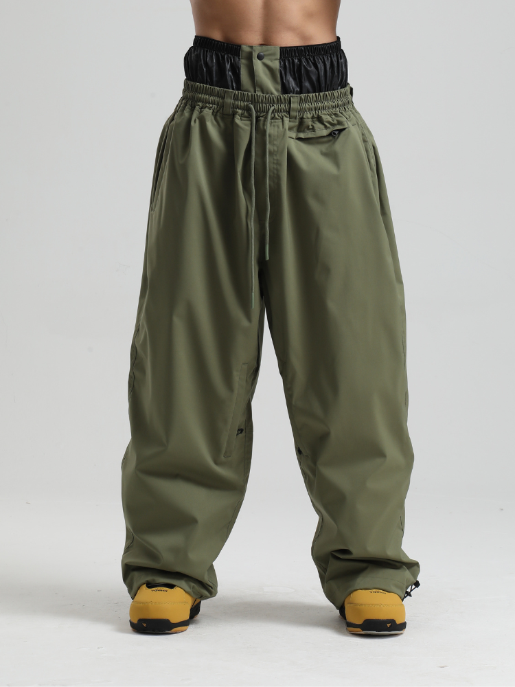 Sleek Baggy 15K Snow Pants - Men's | Gsou Snow