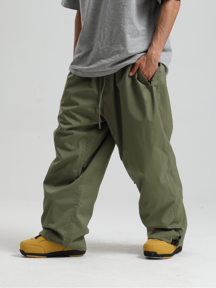 Sleek Baggy 15K Snow Pants - Men's | Gsou Snow