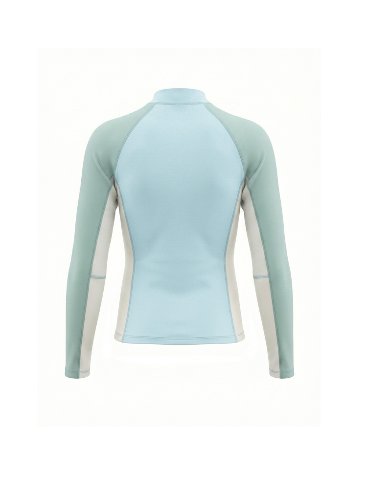 UPF50+ Leopard Long Sleeve Rash Guard - Women's | ChillHang