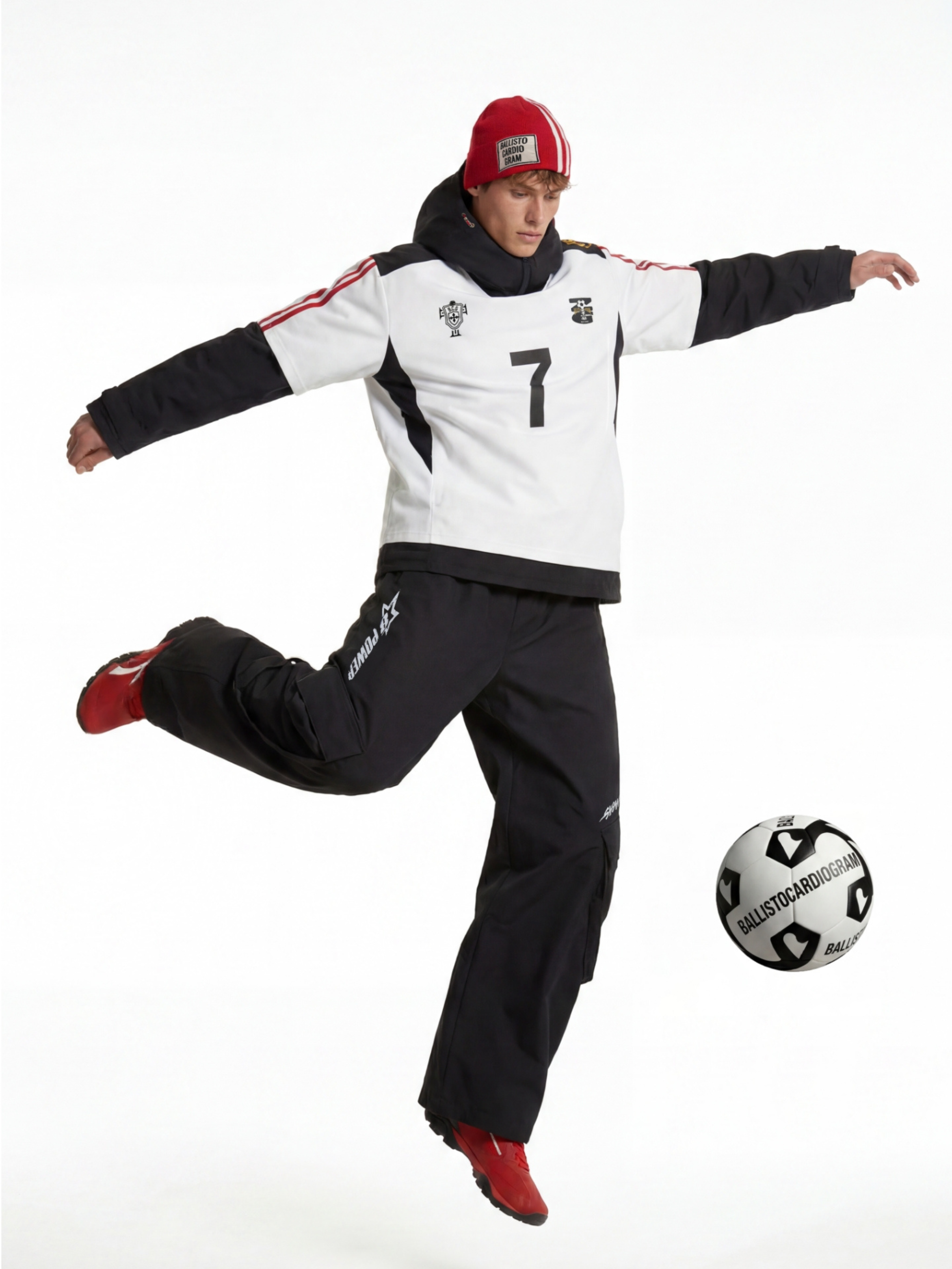 No.7 Street Goal Oversized Snow Hoodie – Unisex | BCG
