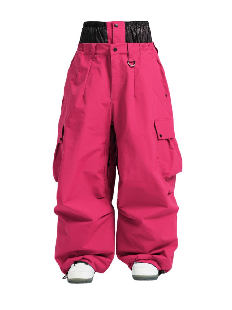 Baggy Loose Fit Cargo Snowboard Pants - Unisex | Gsou Snow