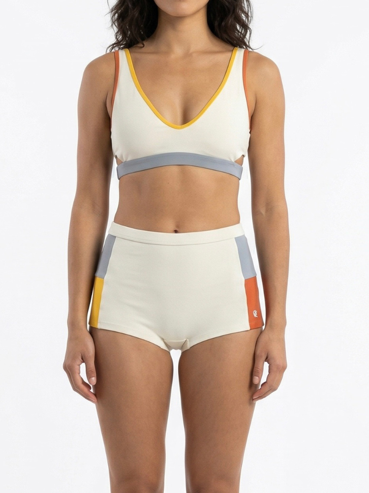 High Stretch Color Block Bikini Set – Women | ChillHang
