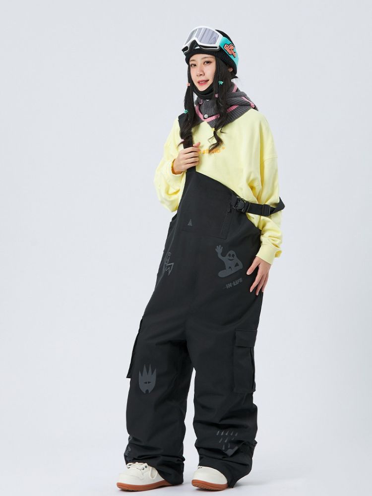 Graffiti 10K Baggy Bib Pants – Unisex | NANDN