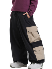 Color Block Double Cargo Snow Pants - Unisex | Gsou Snow