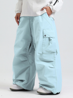 Baggy Loose Fit Cargo Snowboard Pants - Unisex | Gsou Snow