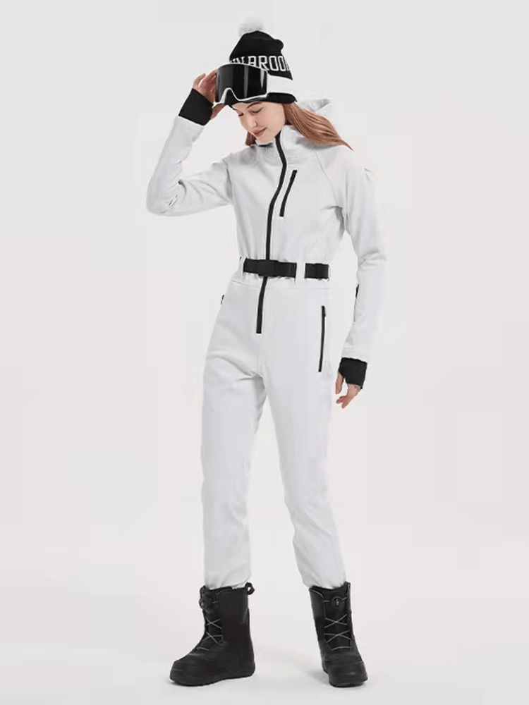 Slim Fit Ski Jumpsuit - Women's | Doorek