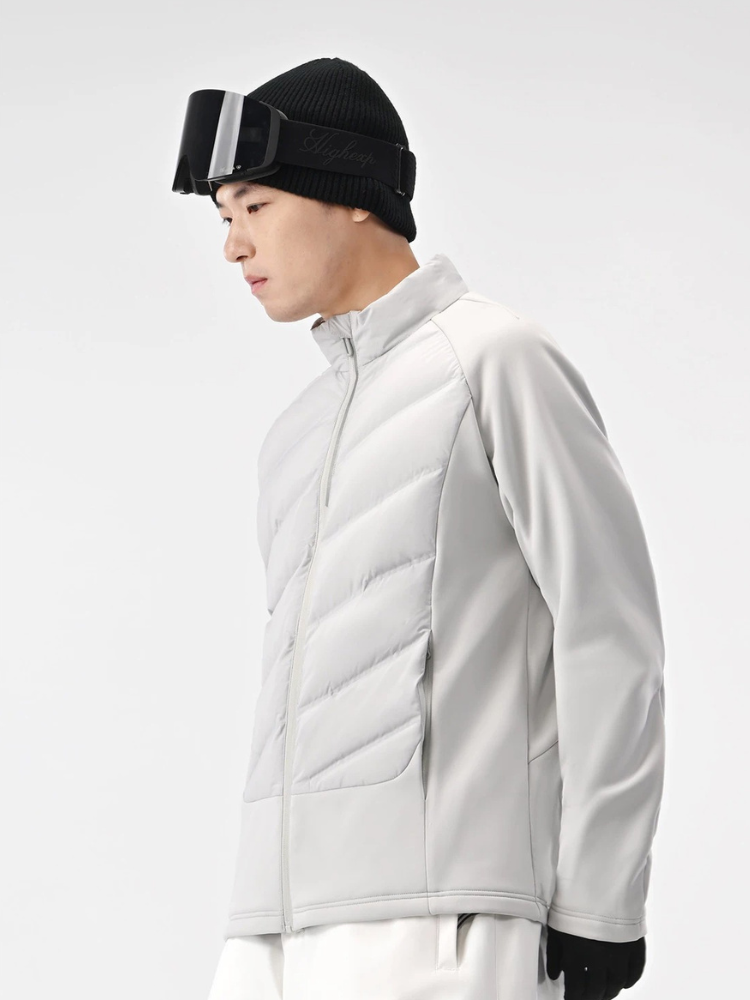 90% White Duck Down Hybrid Ski Mid Layer – Men's | High Experience